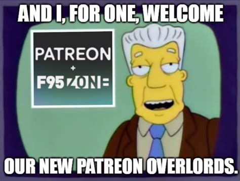 Patreon Acquires F95 : r/Piracy .